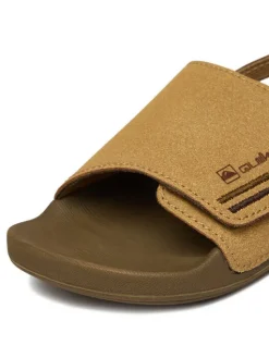Quiksilver Sandały EO-POCHI SUEDE CQ10164TT Beżowy