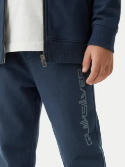 Quiksilver Spodnie dresowe Graphics EQKFB03123 Granatowy Regular Fit
