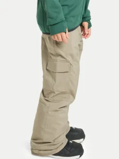 Quiksilver Spodnie snowboardowe Porter EQBTP03058 Beżowy Regular Fit