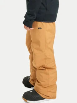 Quiksilver Spodnie snowboardowe Estate EQBTP03059 Pomarańczowy Regular Fit