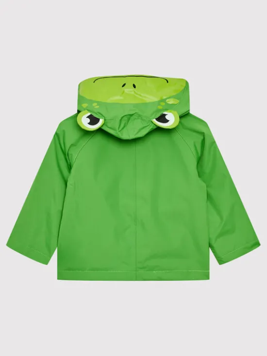 Regatta Kurtka przeciwdeszczowa Animal RKW264 Zielony Regular Fit