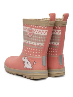 Reima Kalosze Moomin Magisk Rain Boots 5400001B Różowy