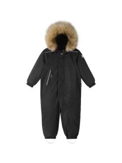 Reima Kombinezon zimowy 5100117C-9990 Czarny Regular Fit