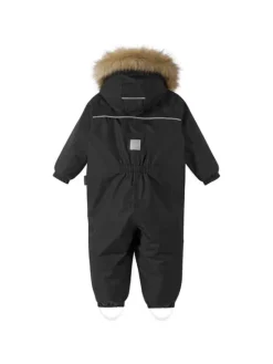 Reima Kombinezon zimowy 5100117C-9990 Czarny Regular Fit
