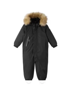 Reima Kombinezon zimowy 5100117C-9990 Czarny Regular Fit