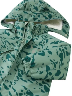 Reima Kombinezon zimowy Hasula 5100468A Zielony Regular Fit