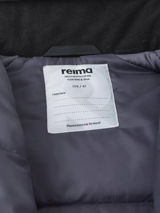 Reima Kombinezon zimowy Kaunisto 5100157E Szary Regular Fit