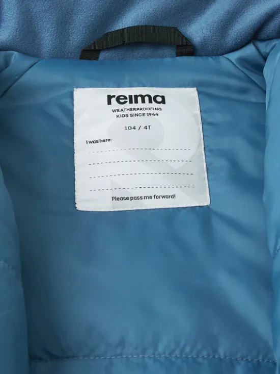 Reima Kombinezon zimowy Kurikka 5100131B Niebieski Regular Fit