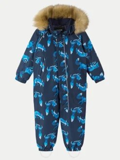 Reima Kombinezon zimowy Lappi 5100129C Granatowy Regular Fit
