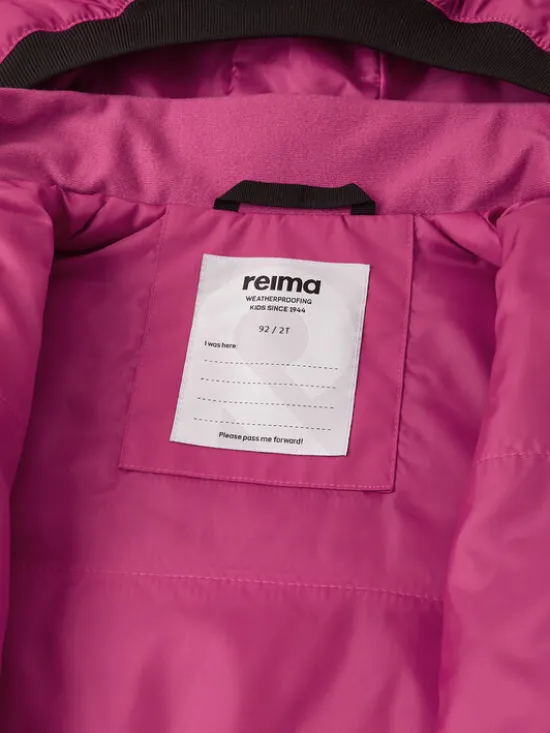 Reima Kombinezon zimowy Marte Mid 5100115A Różowy Regular Fit