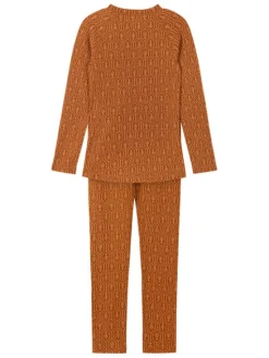 Reima Komplet bielizny termoaktywnej Taival 5200032A Beżowy Slim Fit