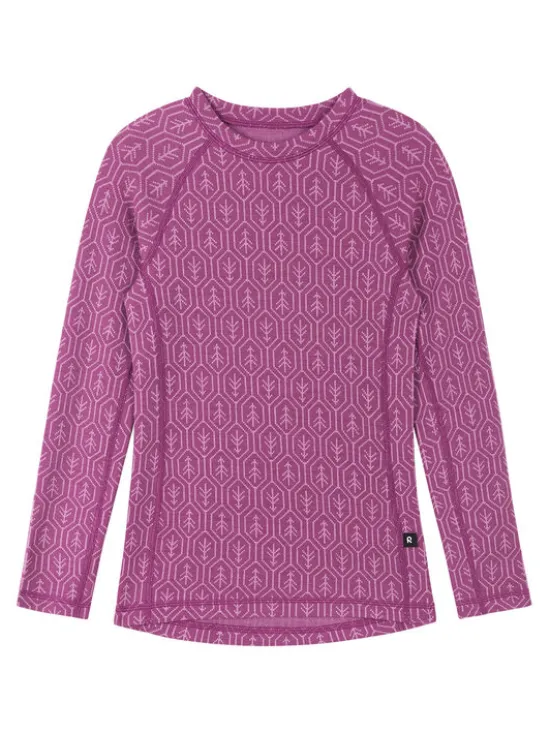 Reima Komplet bielizny termoaktywnej Taival 5200032A Fioletowy Slim Fit