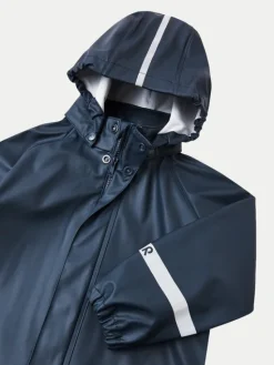 Reima Komplet przeciwdeszczowy Tihku 5100021A Granatowy Regular Fit