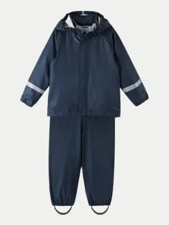 Reima Komplet przeciwdeszczowy Tihku 5100021A Granatowy Regular Fit