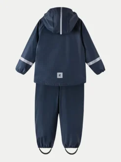 Reima Komplet przeciwdeszczowy Tihku 5100021A Granatowy Regular Fit