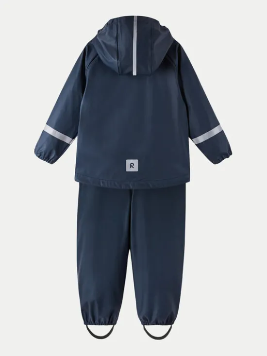 Reima Komplet przeciwdeszczowy Tihku 5100021A Granatowy Regular Fit