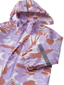 Reima Kurtka przeciwdeszczowa Vesi 5100025A Fioletowy Regular Fit