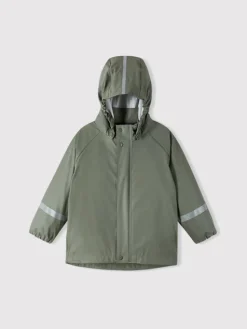 Reima Kurtka przeciwdeszczowa Lampi 5100023A Zielony Regular Fit
