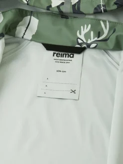 Reima Kurtka przeciwdeszczowa Vesi 5100025A Zielony Regular Fit