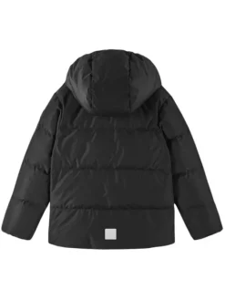 Reima Kurtka puchowa 5100282A-9990 Czarny Regular Fit