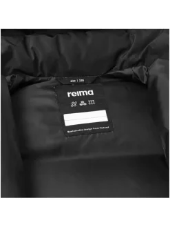 Reima Kurtka puchowa 5100282A-9990 Czarny Regular Fit