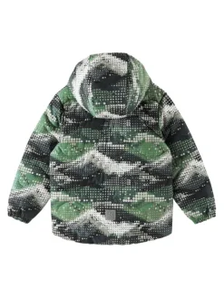 Reima Kurtka puchowa Fossila 5100058C Zielony Regular Fit