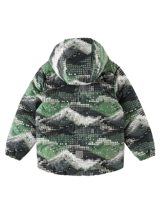 Reima Kurtka puchowa Fossila 5100058C Zielony Regular Fit