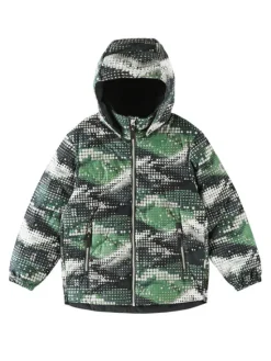 Reima Kurtka puchowa Fossila 5100058C Zielony Regular Fit