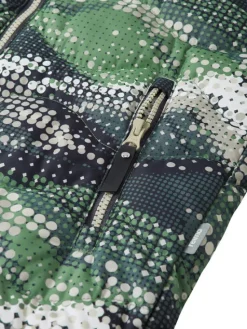 Reima Kurtka puchowa Fossila 5100058C Zielony Regular Fit