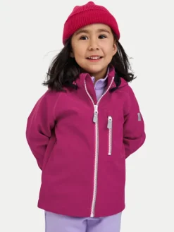 Reima Kurtka softshell Vantti 5100009C Różowy Regular Fit
