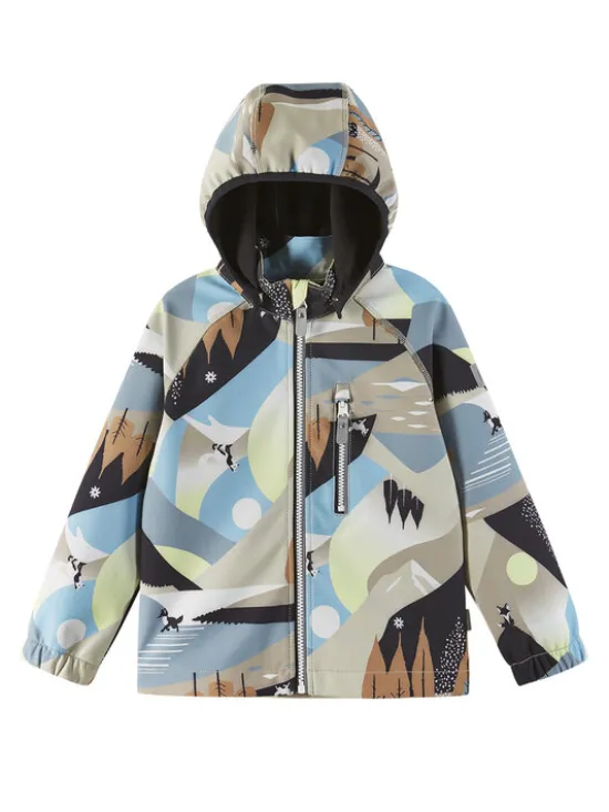 Reima Kurtka softshell Vantti 5100009D Beżowy Regular Fit