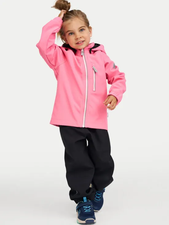 Reima Kurtka softshell Vantti 5100009C Różowy Regular Fit