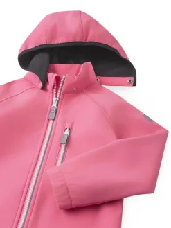 Reima Kurtka softshell Vantti 5100009C Różowy Regular Fit