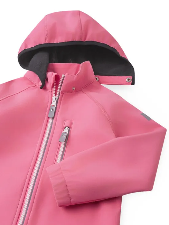 Reima Kurtka softshell Vantti 5100009C Różowy Regular Fit