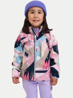 Reima Kurtka softshell Vantti 5100009D Różowy Regular Fit