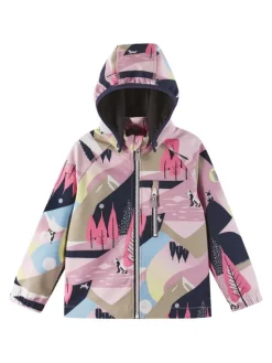 Reima Kurtka softshell Vantti 5100009D Różowy Regular Fit