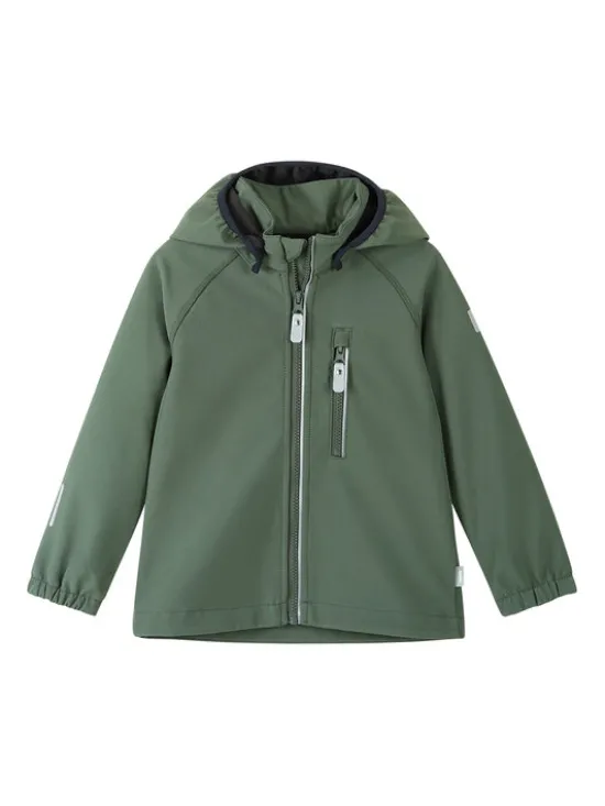 Reima Kurtka softshell Vantti 5100009C Zielony Regular Fit