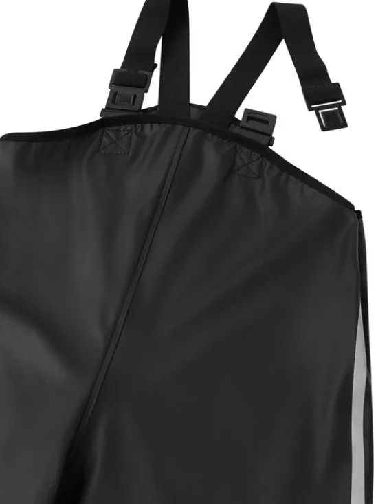 Reima Spodnie przeciwdeszczowe Lammikko 5100026A Czarny Regular Fit