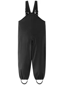 Reima Spodnie przeciwdeszczowe Lammikko 5100026A Czarny Regular Fit