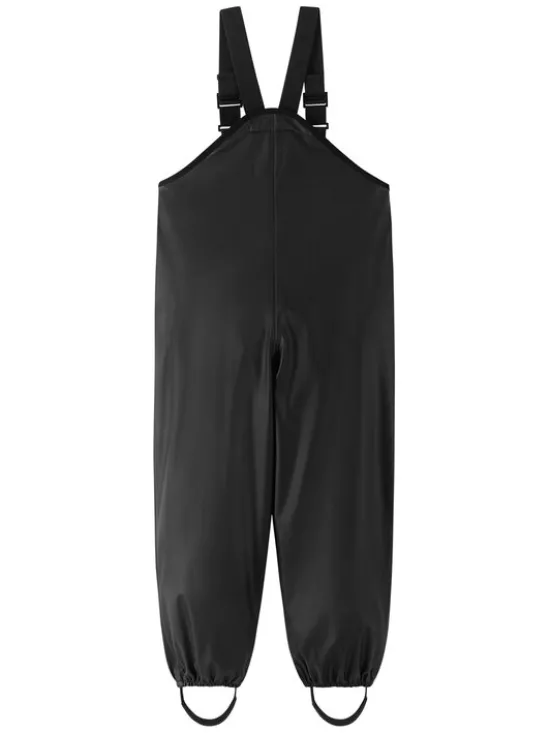 Reima Spodnie przeciwdeszczowe Lammikko 5100026A Czarny Regular Fit