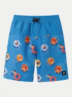 Reima Szorty kąpielowe Papaija 5200155B Niebieski Regular Fit