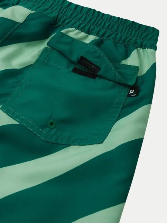 Reima Szorty kąpielowe Papaija 5200155B Zielony Regular Fit