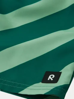 Reima Szorty kąpielowe Papaija 5200155B Zielony Regular Fit