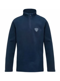Rossignol Bluza Boy ½ Zip Fleece RLIYL05 Granatowy Regular Fit