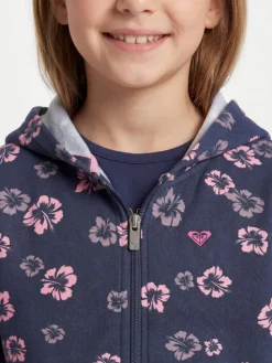 Roxy Bluza Twenty Five Miles ERGFT04024 Granatowy Relaxed Fit