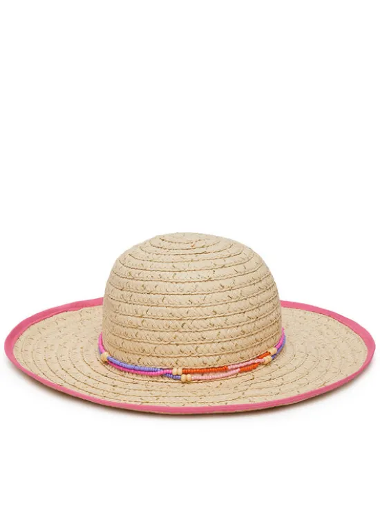 Roxy Kapelusz ROXY-ACCCS-26-SS2025 Écru