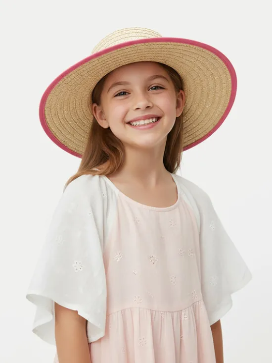 Roxy Kapelusz ROXY-ACCCS-26-SS2025 Écru