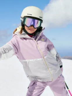 Roxy Kurtka narciarska Hekla Ice ERGTJ03204 Różowy Relaxed Fit