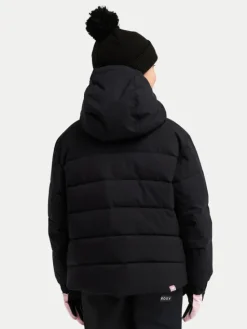 Roxy Kurtka narciarska Snowyhill ERGTJ03205 Czarny Regular Fit