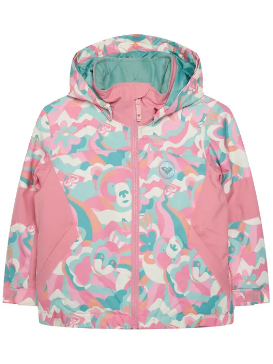 Roxy Kurtka narciarska Snowy Tale ERLTJ03025 Różowy Regular Fit
